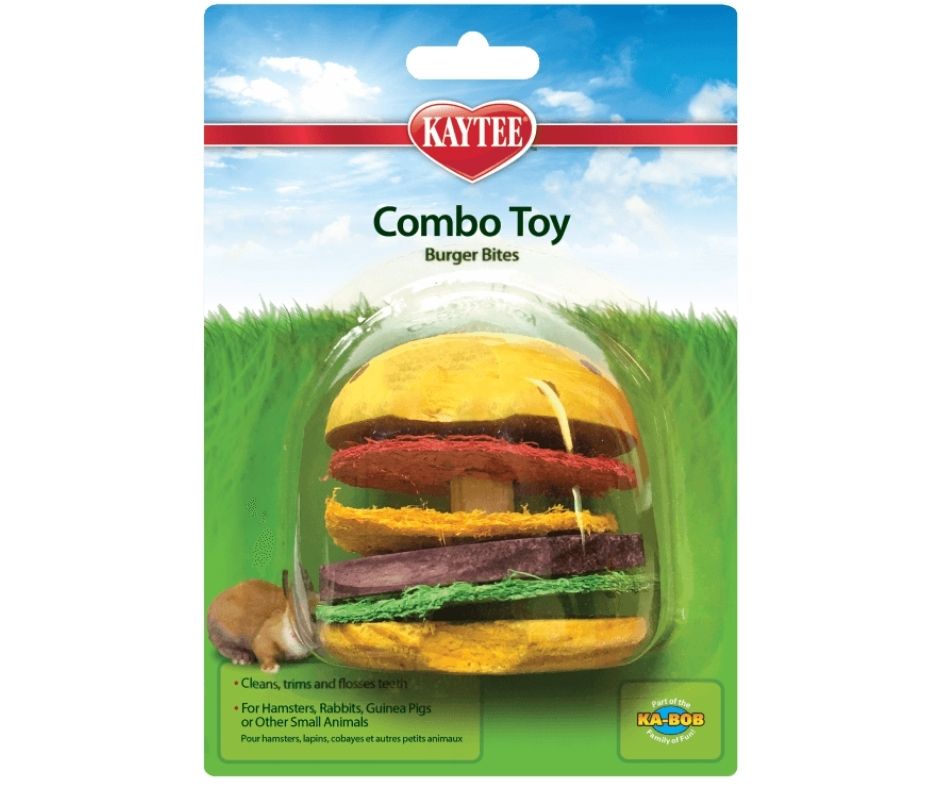 Kaytee Combo Toy, Crispy & Wood Hamburger-Southern Agriculture