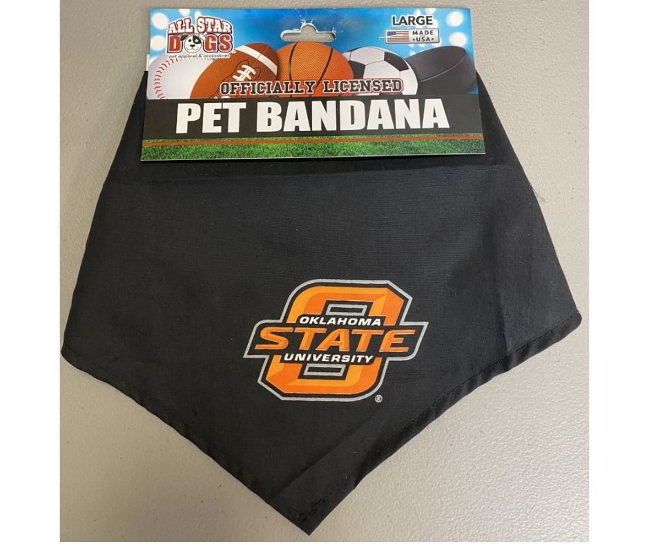 All Star Dogs - Oklahoma State Cowboys Dog Bandana-Southern Agriculture
