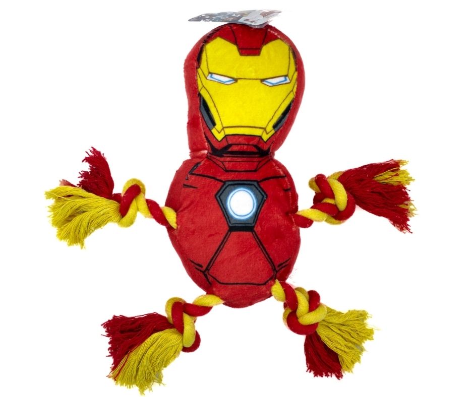 Fetch for Dogs - Marvel Comics Iron Man Rope Knot Buddy for Dogs.-Southern Agriculture