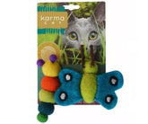 Karma Cat - Caterpillar and Butterfly. Cat Toys.-Southern Agriculture