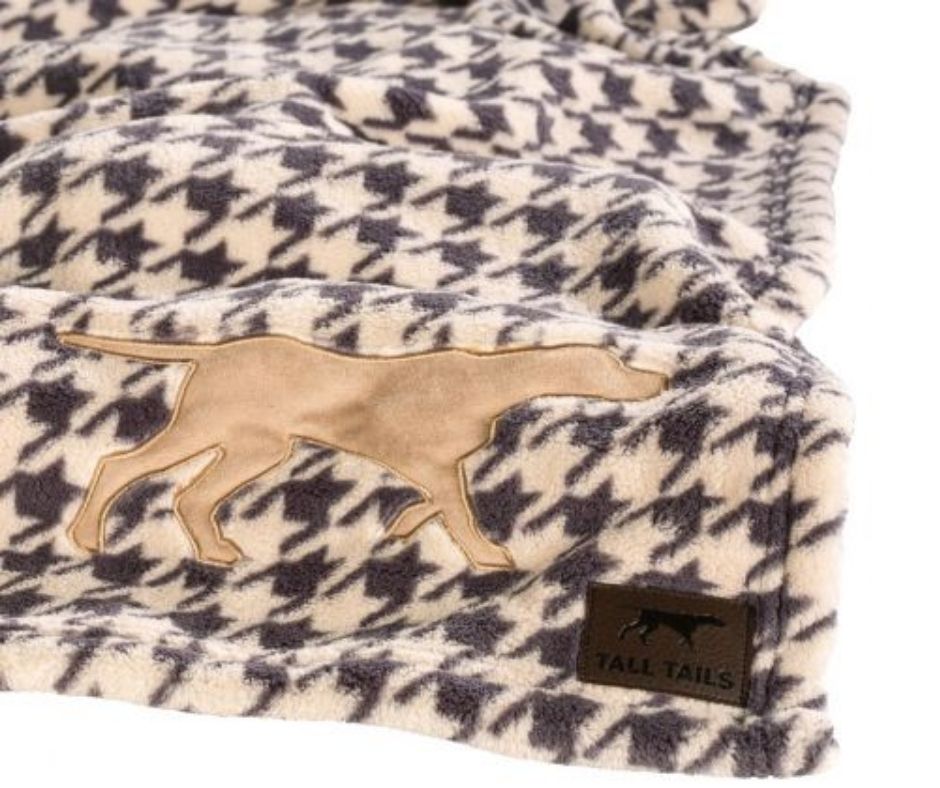 Tall Tails - Houndstooth Dog Blanket-Southern Agriculture