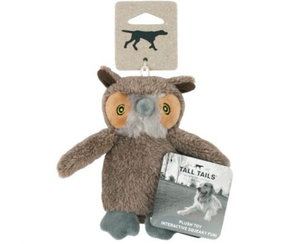 Tall Tails - Baby Owl with Squeaker-Southern Agriculture