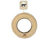 Tall Tails - Natural Leather Ring. Dog Toy.-Southern Agriculture