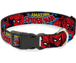 The Amazing Spiderman Plastic Clip, Dog Collar by Buckle-Down-Southern Agriculture