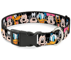 Classic Disney Character Faces Plastic Clip, Dog Collar by Buckle-Down-Southern Agriculture