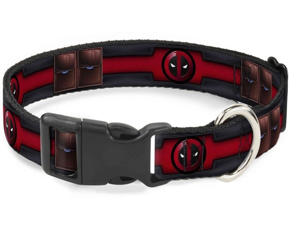Deadpool Utility Belt Plastic Clip, Dog Collar by Buckle-Down-Southern Agriculture