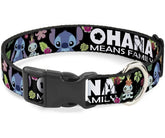 Ohana Means Family Plastic Clip, Dog Collar by Buckle-Down-Southern Agriculture