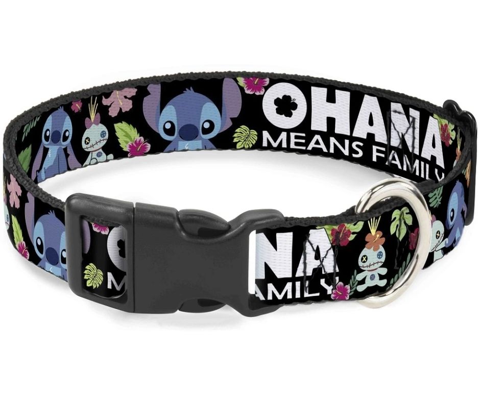 Ohana Means Family Plastic Clip, Dog Collar by Buckle-Down-Southern Agriculture