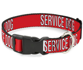 Service Dog Plastic Clip, Dog Collar by Buckle-Down-Southern Agriculture