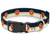 Tulsa Flag Plastic Clip, Dog Collar by Buckle-Down-Southern Agriculture