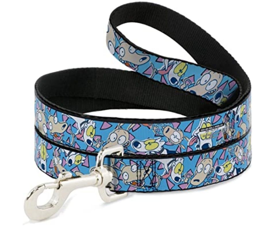 Rocko & Spunky Scattered Expressions Dog Leash by Buckle-Down-Southern Agriculture