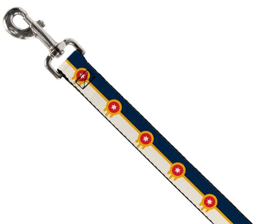 Tulsa Flag Dog Leash by Buckle-Down-Southern Agriculture