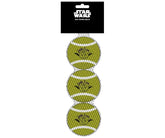 Buckle Down - Star Wars Yoda Face "Yoda I am" Tennis Balls (3 pack). Dog Toys.-Southern Agriculture