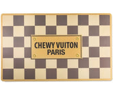Checker Chewy Vuiton Placemat by Haute Diggity Dog-Southern Agriculture