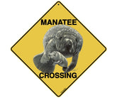 Manatee Crossing Sign by CrossWalks-Southern Agriculture