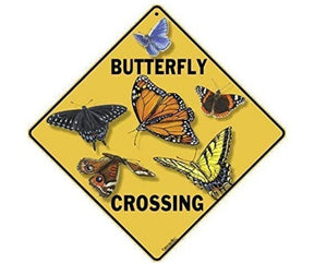 Butterfly Crossing Sign by CrossWalks-Southern Agriculture