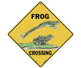 Frog Crossing Sign by CrossWalks-Southern Agriculture