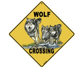 Wolf Crossing Sign by Crosswalks-Southern Agriculture