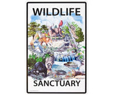 Wildlife Sanctuary Sign by Crosswalks-Southern Agriculture