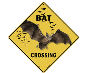 Bat Crossing Sign by Crosswalks-Southern Agriculture