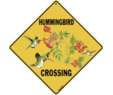 Hummingbird Crossing Sign by Crosswalks-Southern Agriculture