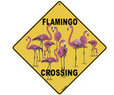 Flamingo Crossing Sign by Crosswalks-Southern Agriculture