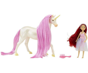 Breyer Magical Unicorn Sky and Fantasy Rider Meadow-Southern Agriculture
