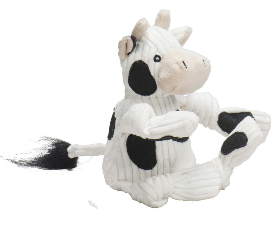 Huggle Hounds - Cow Knottie. Dog Toy.-Southern Agriculture