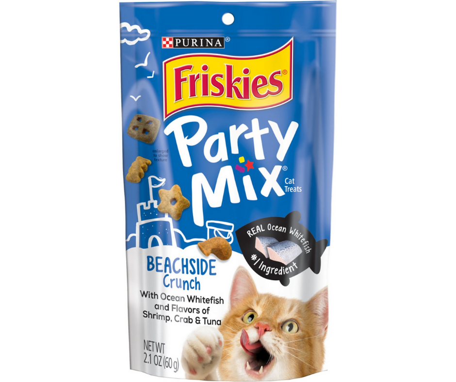 Purina - Friskies Party Mix Beachside Crunch Cat Treats-Southern Agriculture