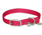 Hamilton Cat Collar Nylon Safety with Heart Charm and Bell 3/8" x 10"-Southern Agriculture
