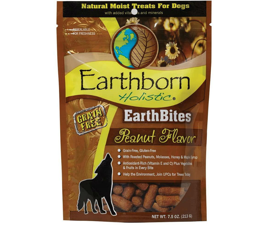 Earthborn Holistic - EarthBites Peanut Flavor Recipe. Dog Treats.-Southern Agriculture