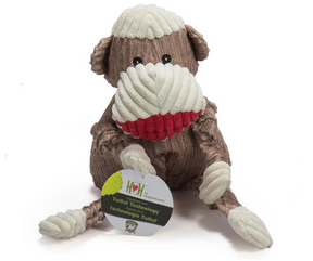 Huggle Hounds - The Original Sock Monkey Knottie. Dog Toy.-Southern Agriculture