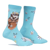 My Dear Hedgehog Women's Crew Socks by Sock It To Me