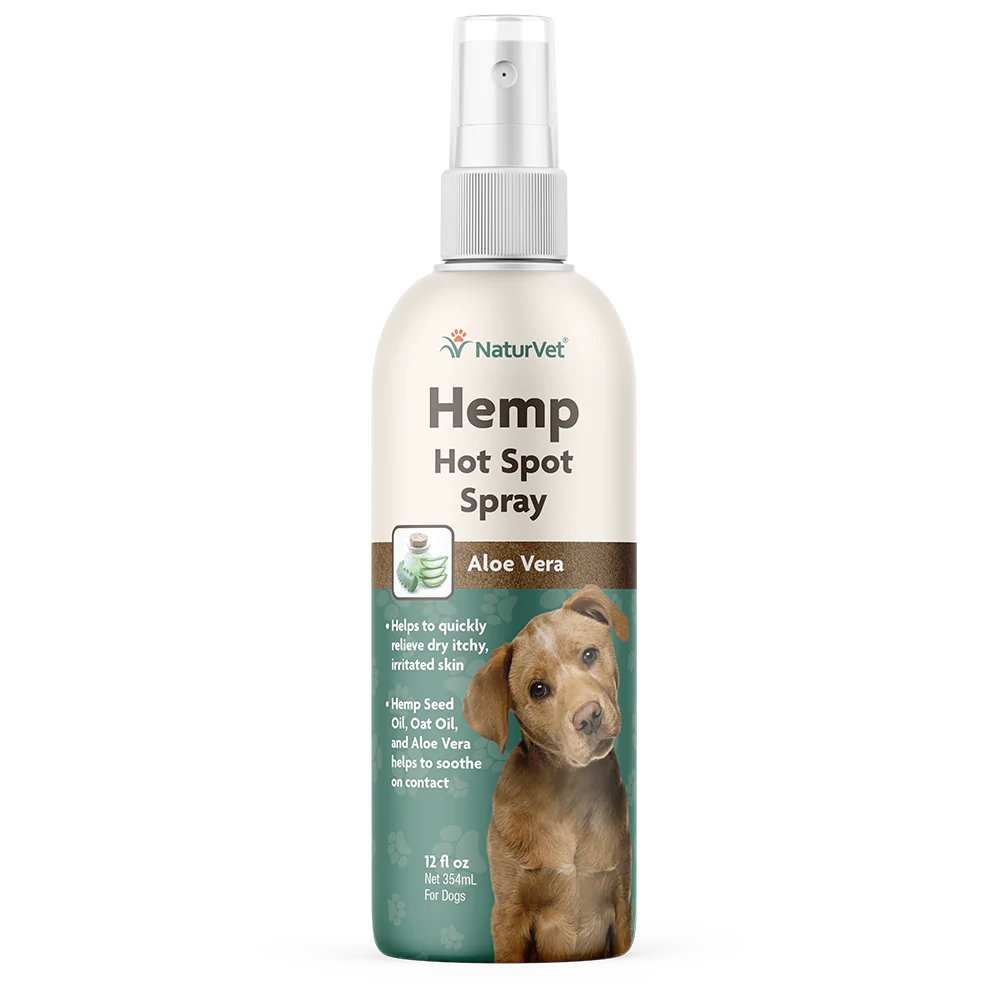 Hemp Allergy Hot Spot Spray by NaturVet