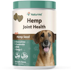 Hemp Joint Health Plus Soft Chews by NaturVet