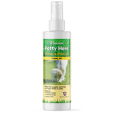 Potty Here Outdoor & Indoor Training Aid by Naturvet 8 oz.