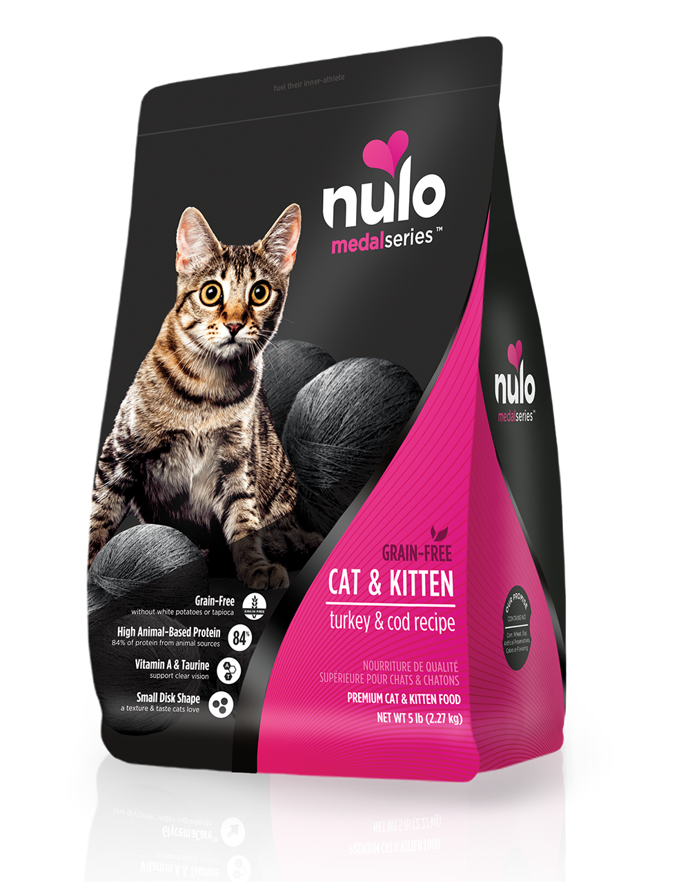 Nulo - Hairball Management Turkey & Cod Grain-Free Dry Cat Food-Southern Agriculture
