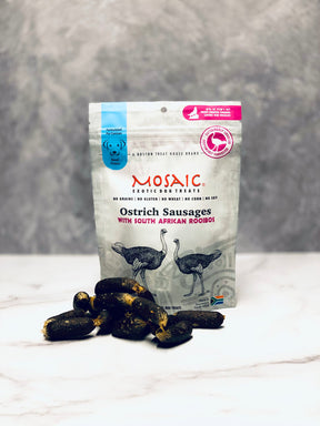 Mosaic  - Ostrich Sausages With South African Rooibos