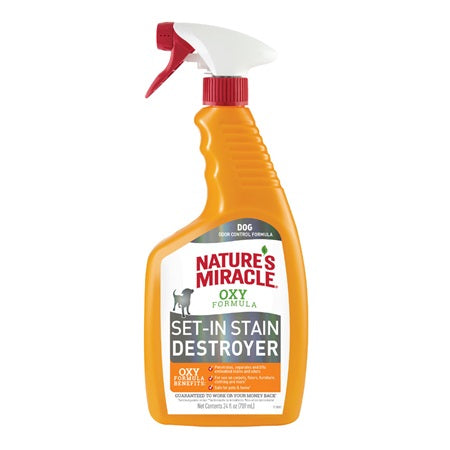 Natures Miracle Set-In Stain Destroyer Oxy Formula Spray - 24 oz