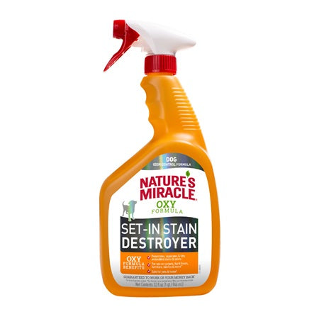 Natures Miracle Set-In Stain Destroyer Oxy Formula Spray - 32 oz