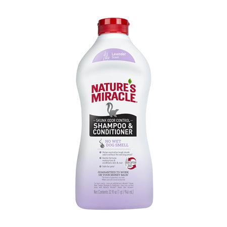 Natures Miracle Skunk Odor Control Shampoo Lavender