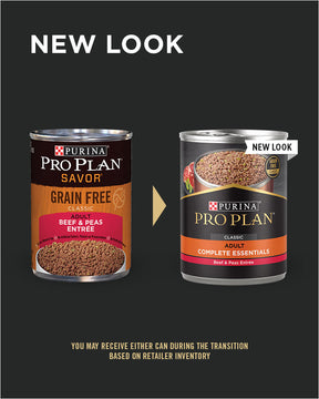 Purina Pro Plan Savor - All Breeds, Adult Dog Grain-Free Beef & Peas Entree Canned Dog Food-Southern Agriculture