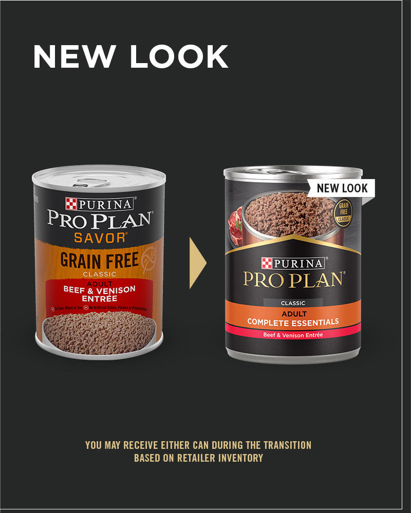 Purina Pro Plan Savor - All Breeds, Adult Dog Classic Grain-Free Beef & Venison Entree Canned Dog Food-Southern Agriculture