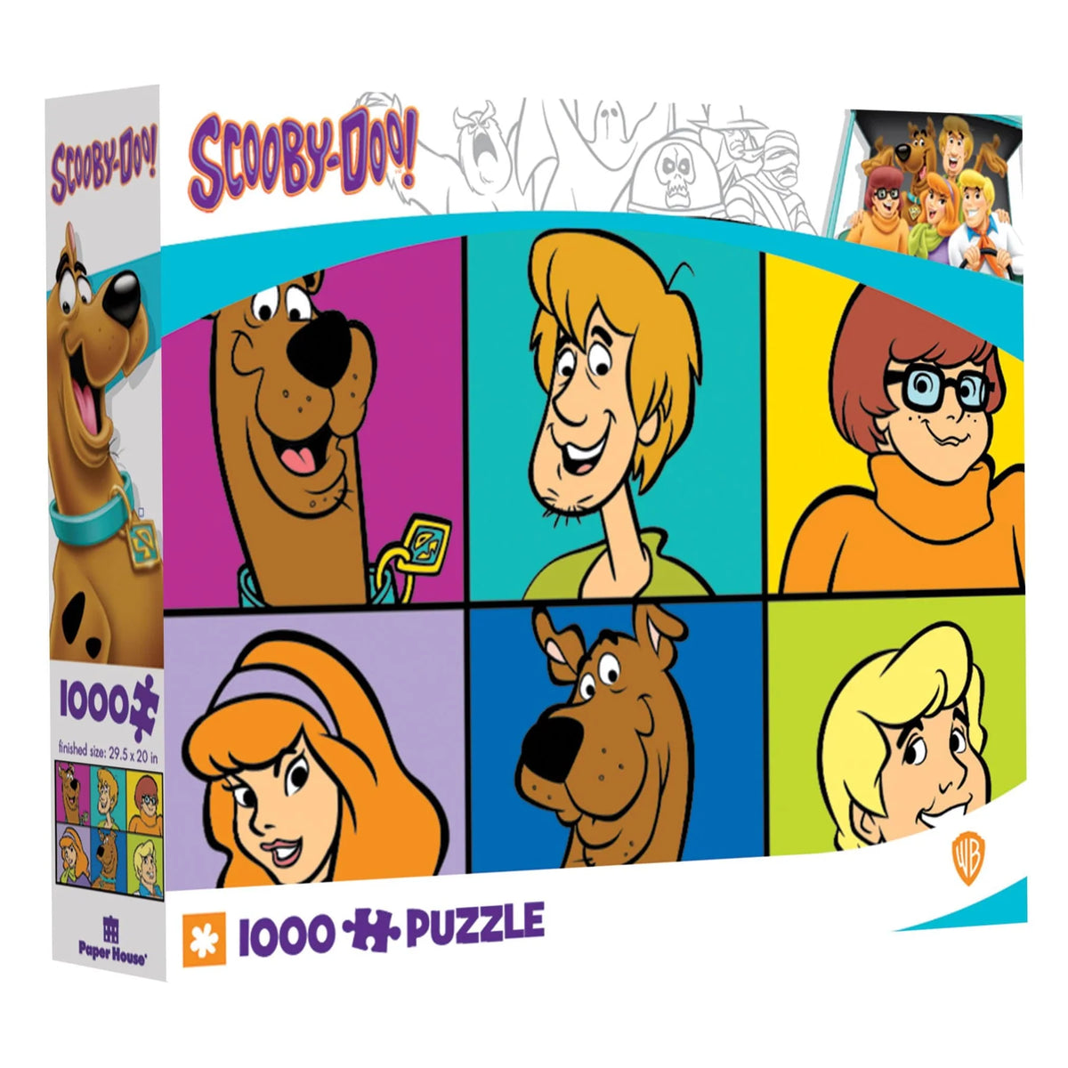 Puzzle Scooby Doo Squares 1000 Piece