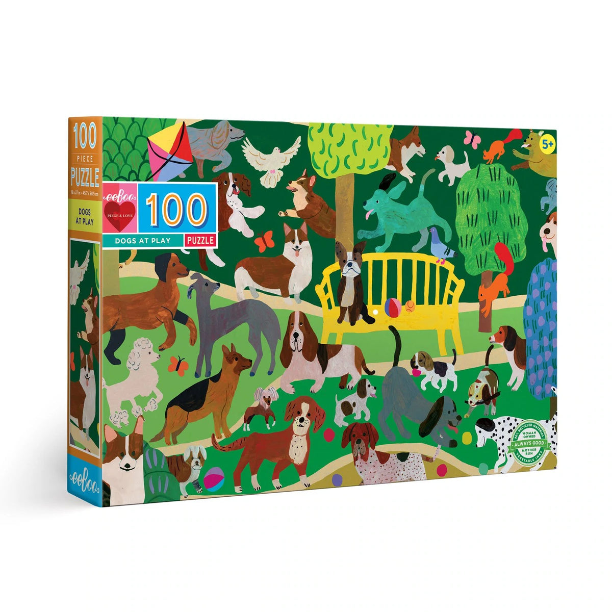 Puzzle Dogs at Play 100 pc