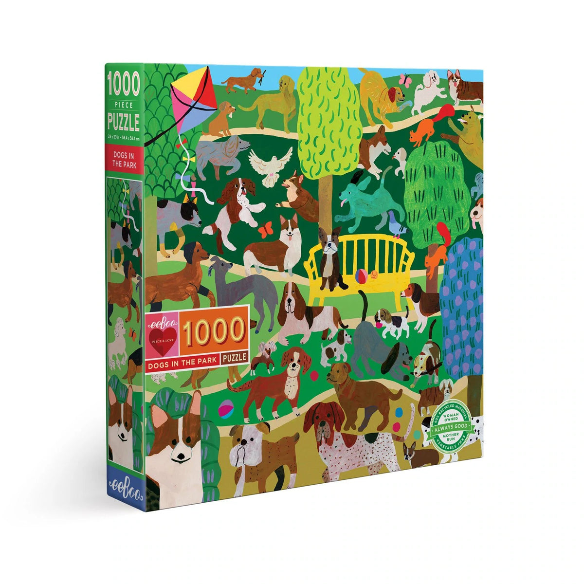 Puzzle 1000 pièces : Collection Animal : Chiots