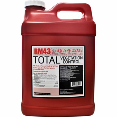 RM43 Total Vegetation Control Glyphosate43% & Soil Steril 1 gallon