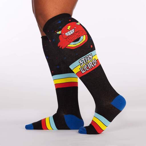 Sock It To Me - Stretch-It Knee High Socks Stay Weird!