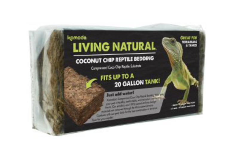 Living Natural Coconut Chip Reptile Bedding - Up To 20 Gal