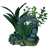 Rock Arch With Plants Small	Ornament